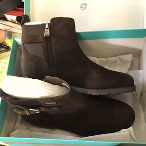 Rockport Abia Gore Bootie, Brown, New in Box, 8.5M
